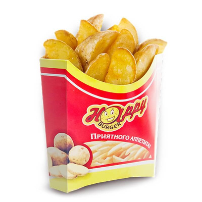 Картофель по-деревенски маленький