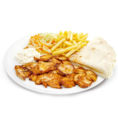 Шаварма открытая, куриная